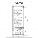 R-1 VR 110/80 VARNA | Hűtött faliregál