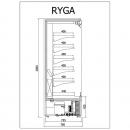 R-1 RG 100/80 RYGA | Refrigerated cabinet