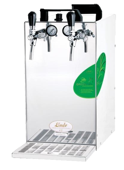KONTAKT 155/R Green Line | Dry contact double coiled beer cooler (CO2)