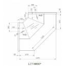 LCT Tucana 01 INT90 | Internal corner counter 90°