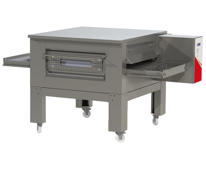 TNV-80E | Szalagos pizzakemence (ventilációs fűtésű)