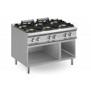 FB912AXXL | 6 Burners Gas Range on Open Stand