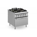 FB98FEXL | 4 Burners Gas Range on Electric Oven