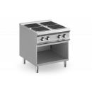 PQ98A | 4 Square Plates Electric Range on Open Stand