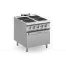 PQ98FE | 4 Square Plates Electric Range on Electric Oven