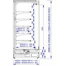 MODUS 2.5/0.7 | Refrigerated wall cabinet
