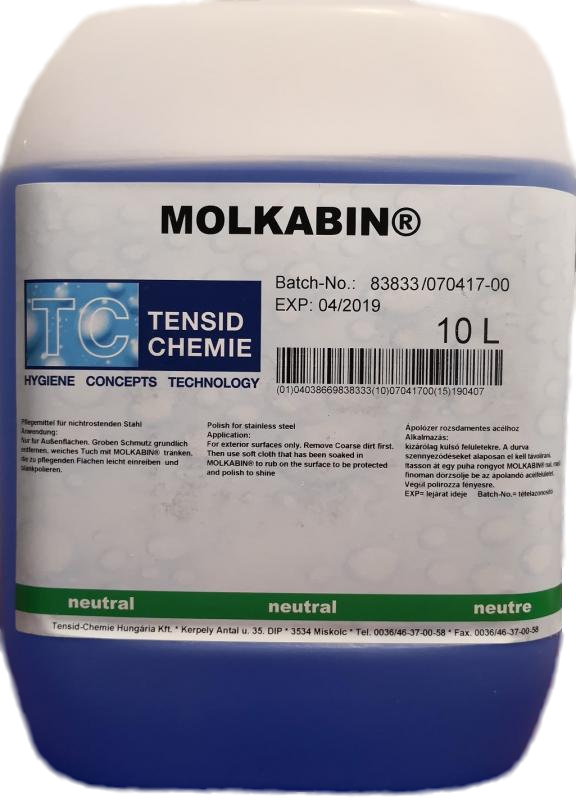 MOLKABIN | Conditioner for stainless steel