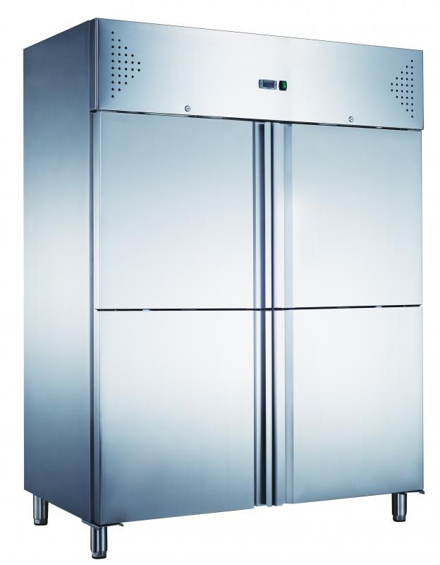 KH-GN1410TNM | Teleajtós rozsdamentes hűtőszekrény