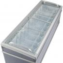 SIF900D | Hűtő/mélyhűtőláda csúszó üvegtetővel
