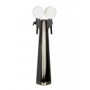 TC Sprig | 2 way beer tower without tap and medallion - chrome