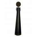 TC Sprig | 1 way beer tower without tap and medallion - black