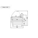FIONA 1.25 STAT | Refrigerated counter