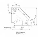 LCD Dorado D REM INT90 | Belső sarokpult 90°
