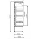 AP 725 (SCHA 601) | Glass door cooler with drawers