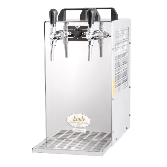KONTAKT 70/K | Dry contact double colied beer cooler with built-in air compressor