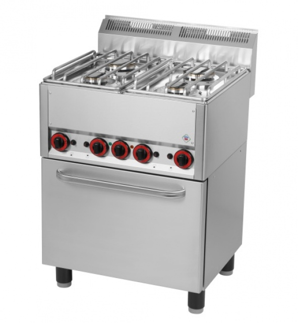 SPT 60 GL | Gas range with 4 burners and oven