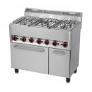 SPT 90/5 GL | Gas range with 5 burners and oven