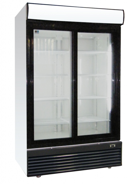 LG-1000BFS | Csúszó üvegajtós hűtővitrin