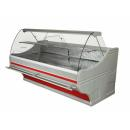 WCh-6/1B Wega 1040 W ZZ | Counter with curved glass without aggr.(D)