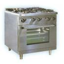 GT-41 | Gas cooker with 4 burners, 2 grids and oven