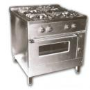 NGT-800 | Gas cooker with 4 burners, 2 grids and oven