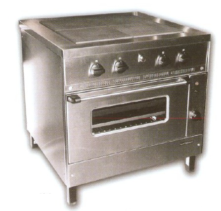 NT-1406 | Electric cooker with 4 plates and oven