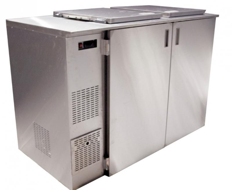 Refrigerated waste container-double