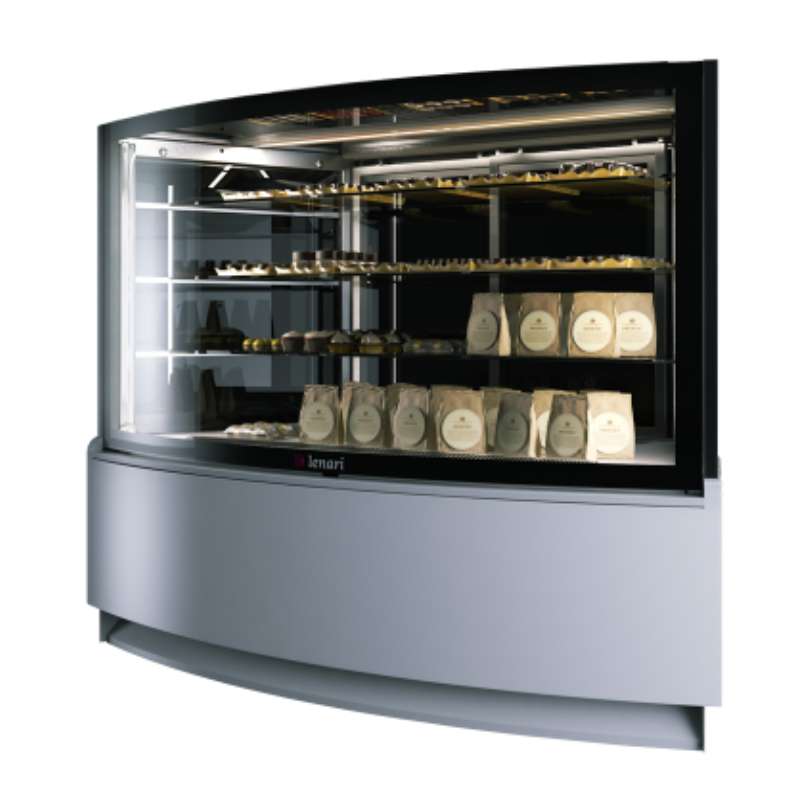 LLCL Limicola EXT45 | Confectionary corner display cabinet 45°