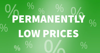 Permanently low prices