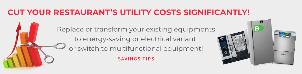 Cut your restaurant’s utility costs significantly!