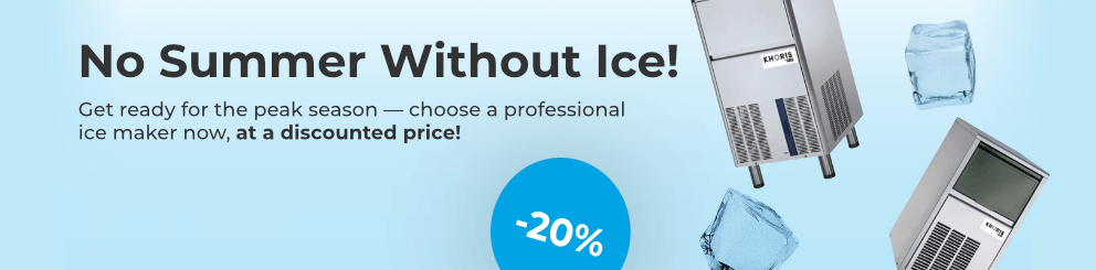 Get ready for the peak season — choose a professional ice maker now, at a discounted price!!