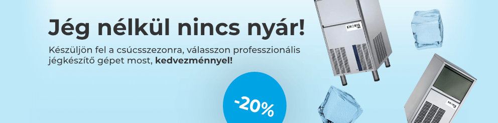 Készüljön fel a csúcsszezonra, válasszon professzionális jégkészítő gépet most, kedvezménnyel!